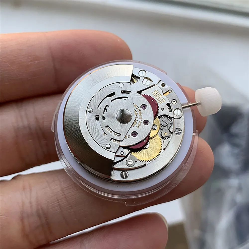 100% New High Quality Watch Movement 3186 GMT Automatic Mechanical Movement Blue Hairspring Automatic Splint Accessories enlarge
