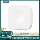 Умный Беспроводной Выключатель Xiaomi Aqara Zigbee, дистанционное управление с помощью одной кнопки, интеллектуальная Домашняя безопасность для xiaomi mijia mihome