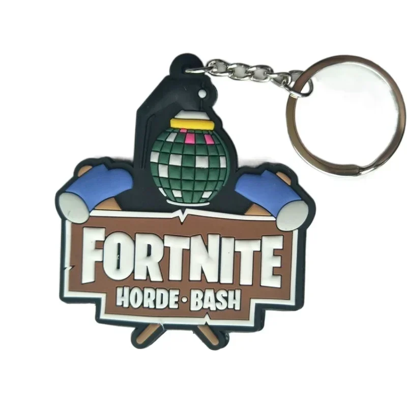 Брелок для ключей Fortnite двойной автомобильный брелок из ПВХ детские игрушки