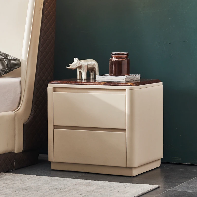 

Bentley Bedside Table Hong Kong Style Light Luxury Ins Small Cabinet Bedside Locker Nordic Modern Minimalist Bedroom Drawer
