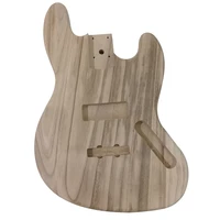unfinished guitar body diy wood blank guitar barrel for jb style bass guitar accessories