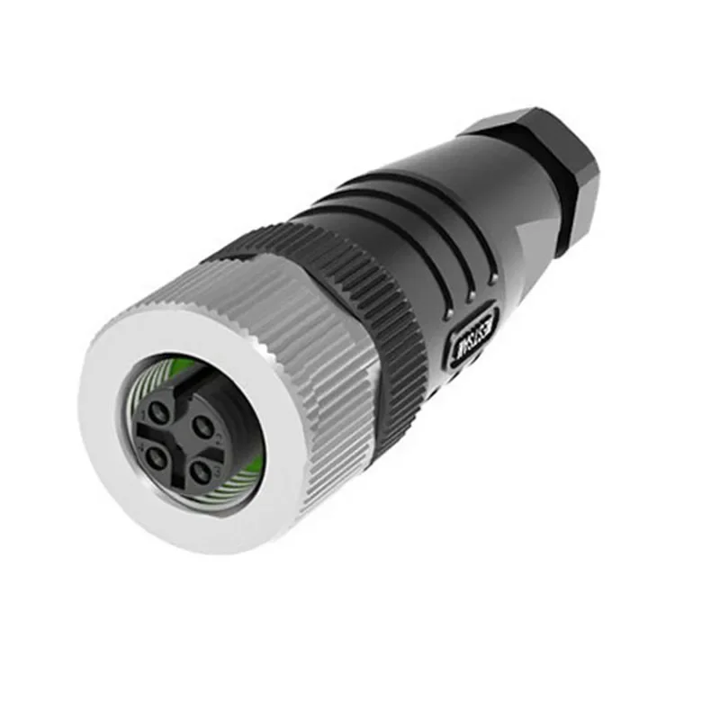

M12 A-Code 4 5 8 12 17 Pin Aviation Plug