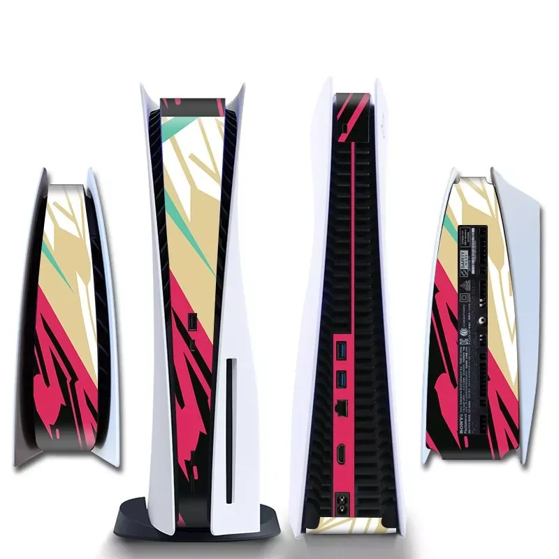 

Decoration Strip Stickers Skin For PS5 Disc/Digital Edition Game Console Replacement Shell Decal Cover For PS5 Accessories