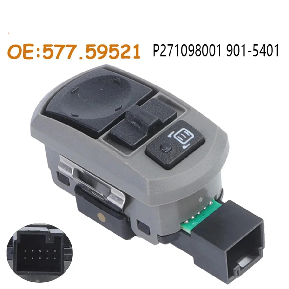 577 59521 переключатель управления зеркалом двери автомобиля для Kenworth T660 2007-2010 57759521