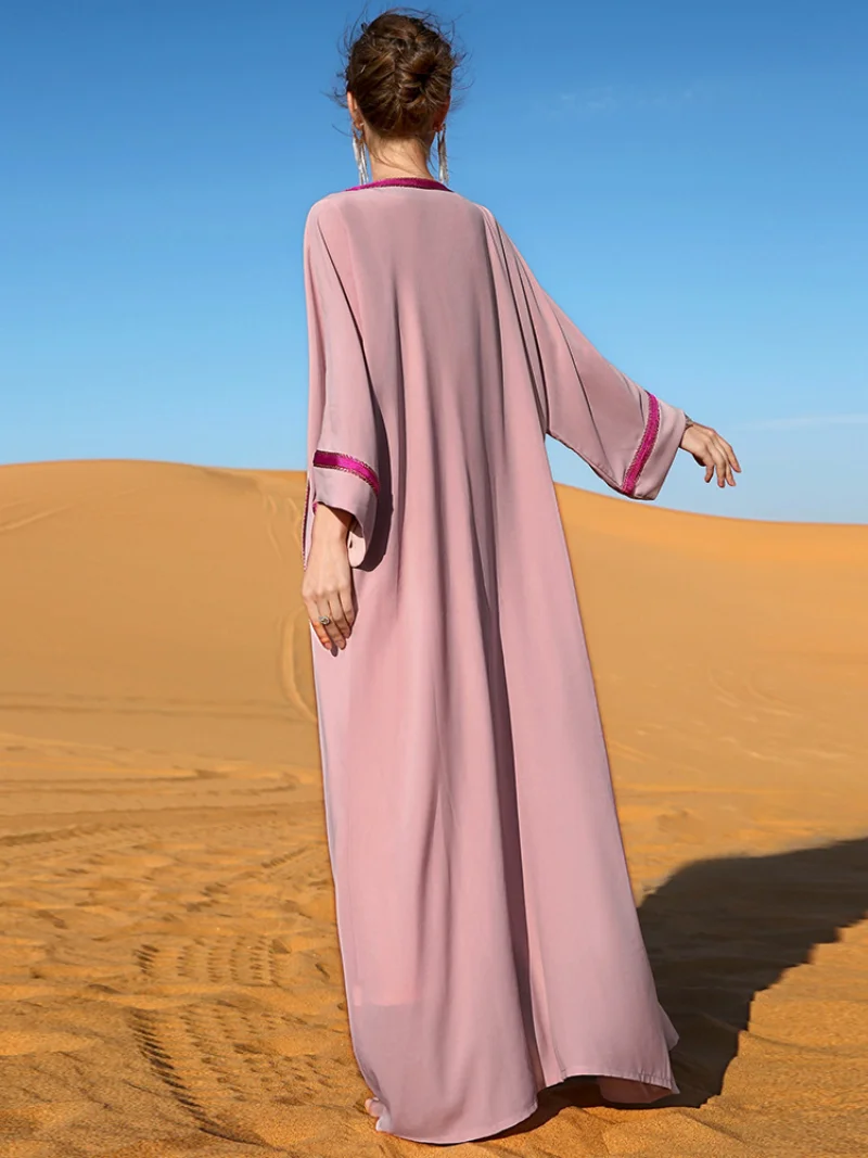 Autumn Muslim Women Abaya Morocco Diamond Dress India Abayas Dubai Turkey Islam Party Dresses Kaftan Robe Longue Vestidos Largos