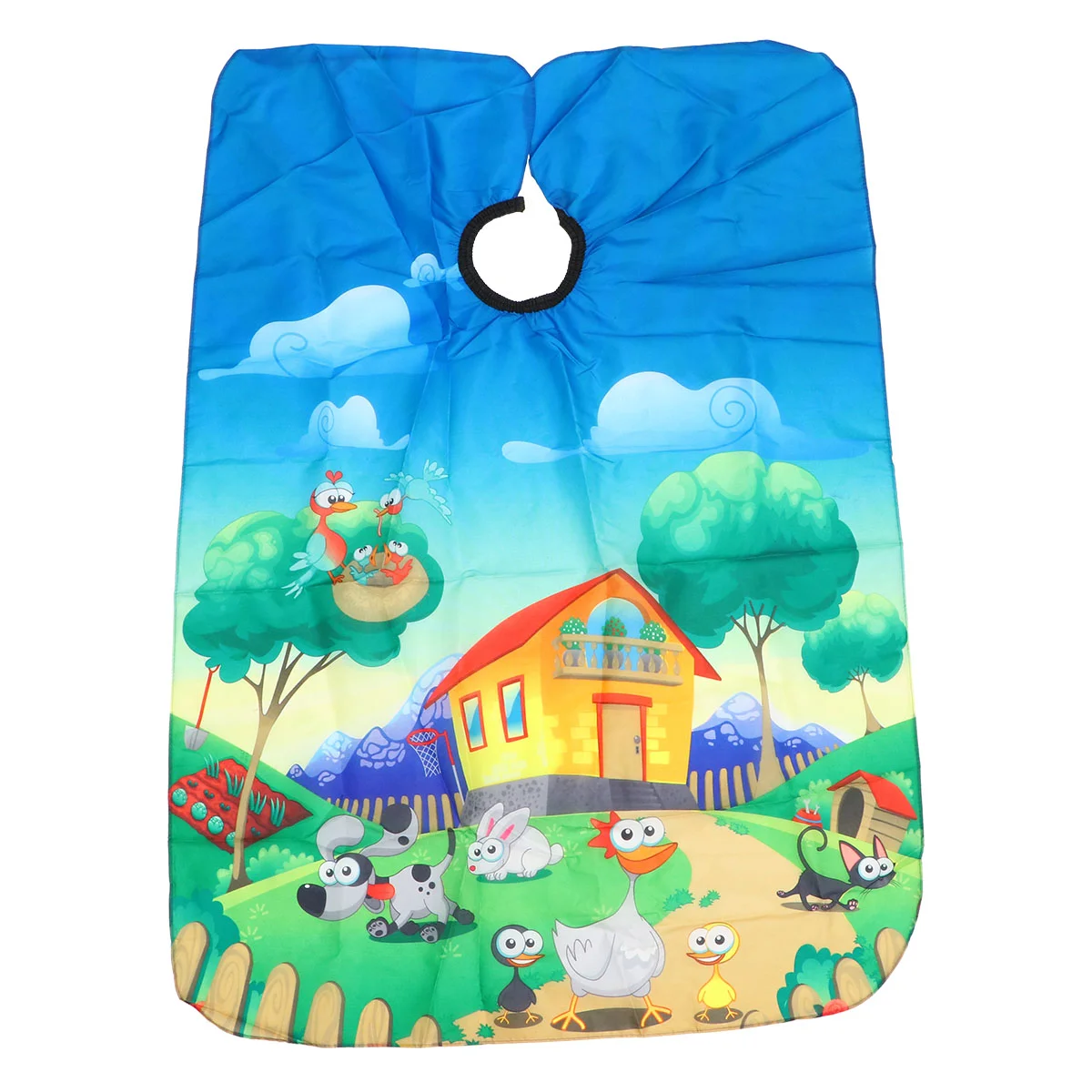 

Child Haircut Cape Cartoon Printing Hair Cutting Cape Salon Barber Cloak Hairdressing Apron for Kids Boys