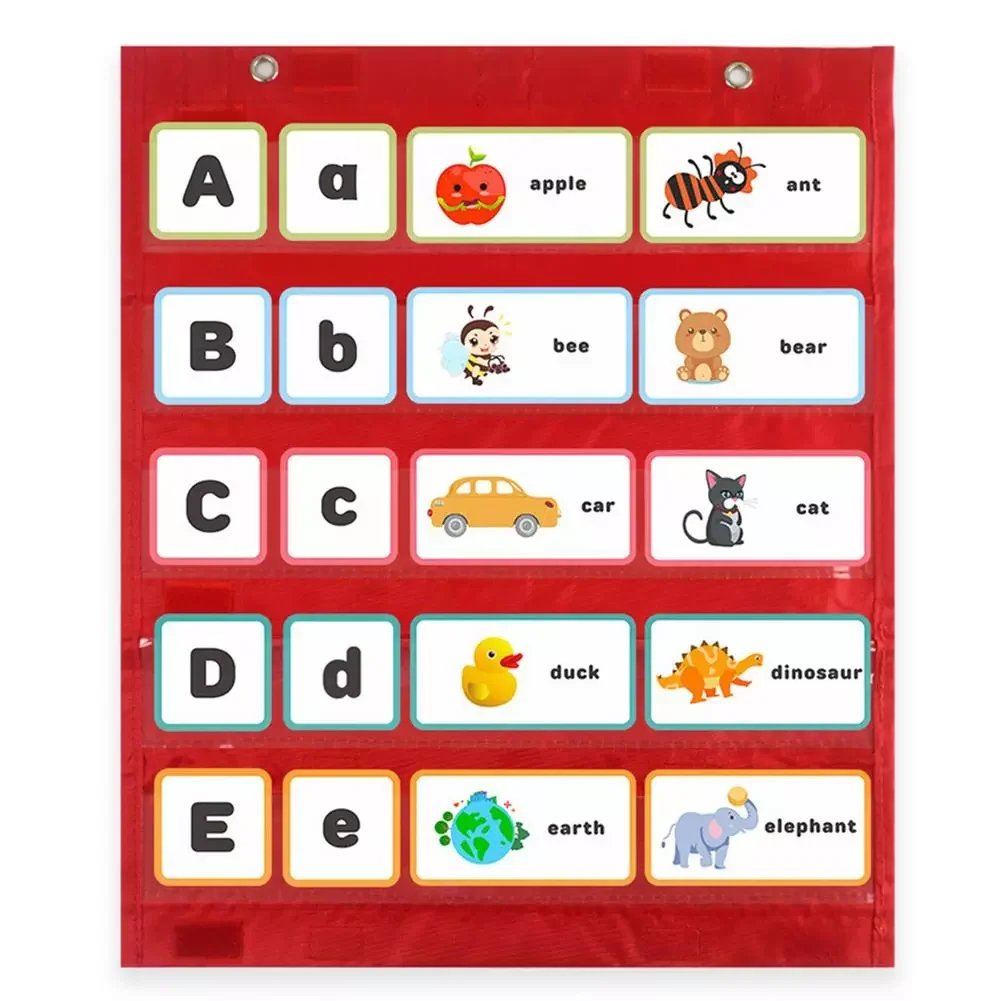 

Карманные таблицы-прочный универсальный обучающий карман для классной комнаты, Органайзер