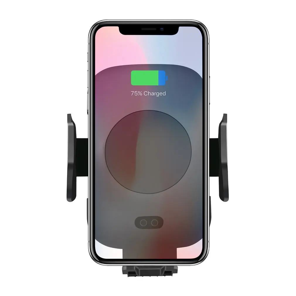 

Universal Car Phone Holder Wireless Charging GPS Holder Infrared Automatic Mobile Phone Quick Charging Holder Bracket