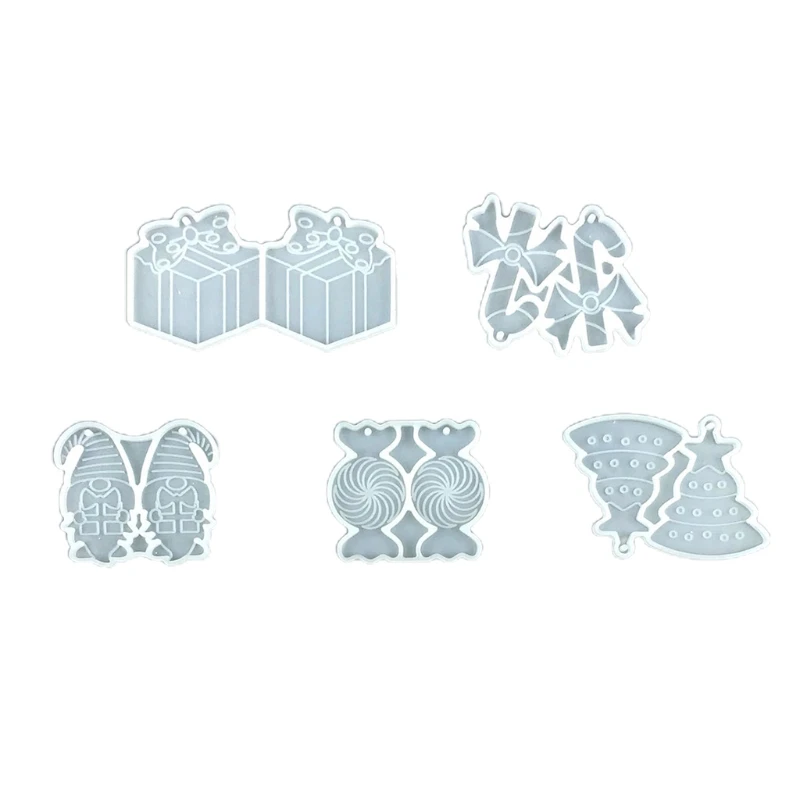 

5 шт., формы для изготовления украшений из эпоксидной смолы