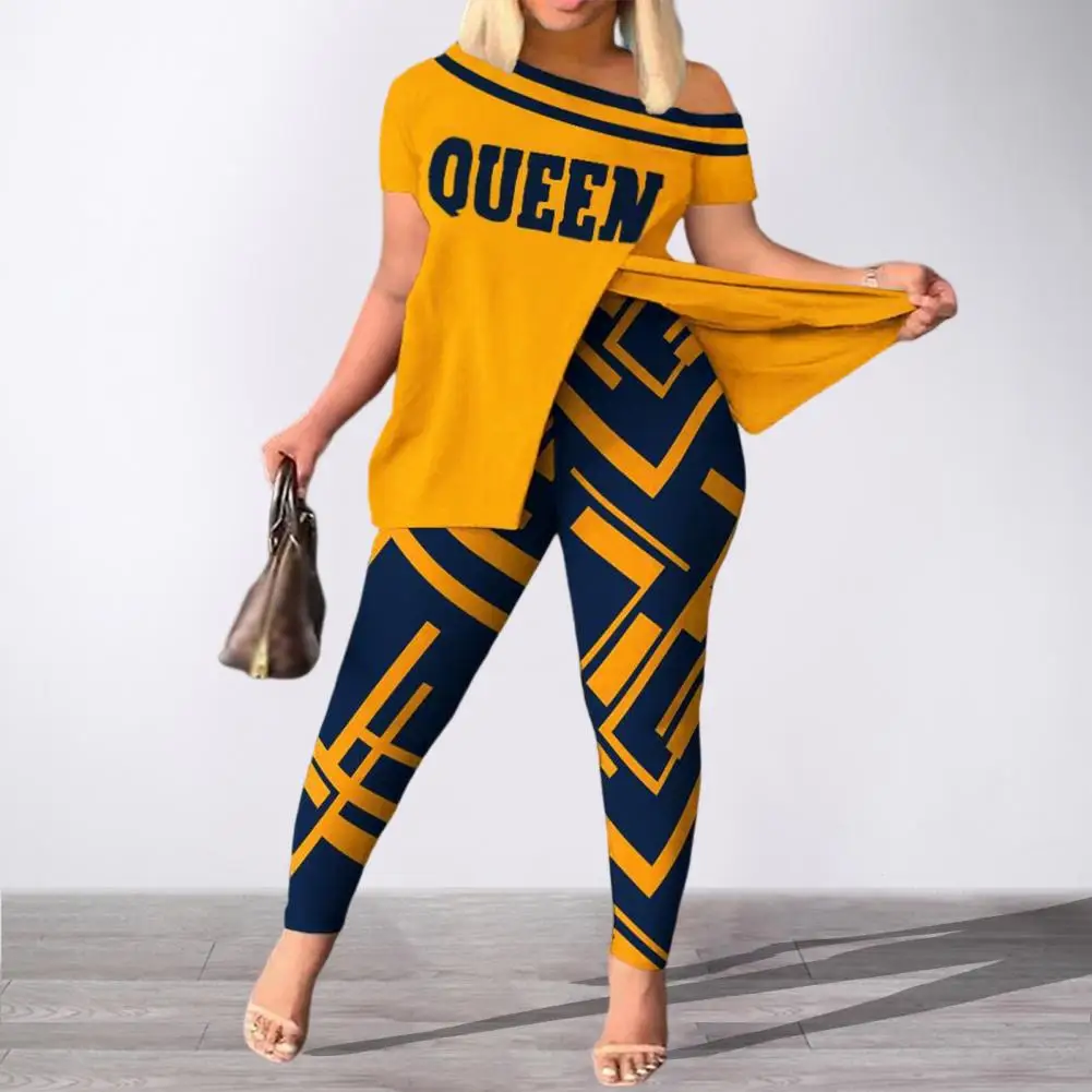 

2 шт./комплект, Женские повседневные длинные брюки