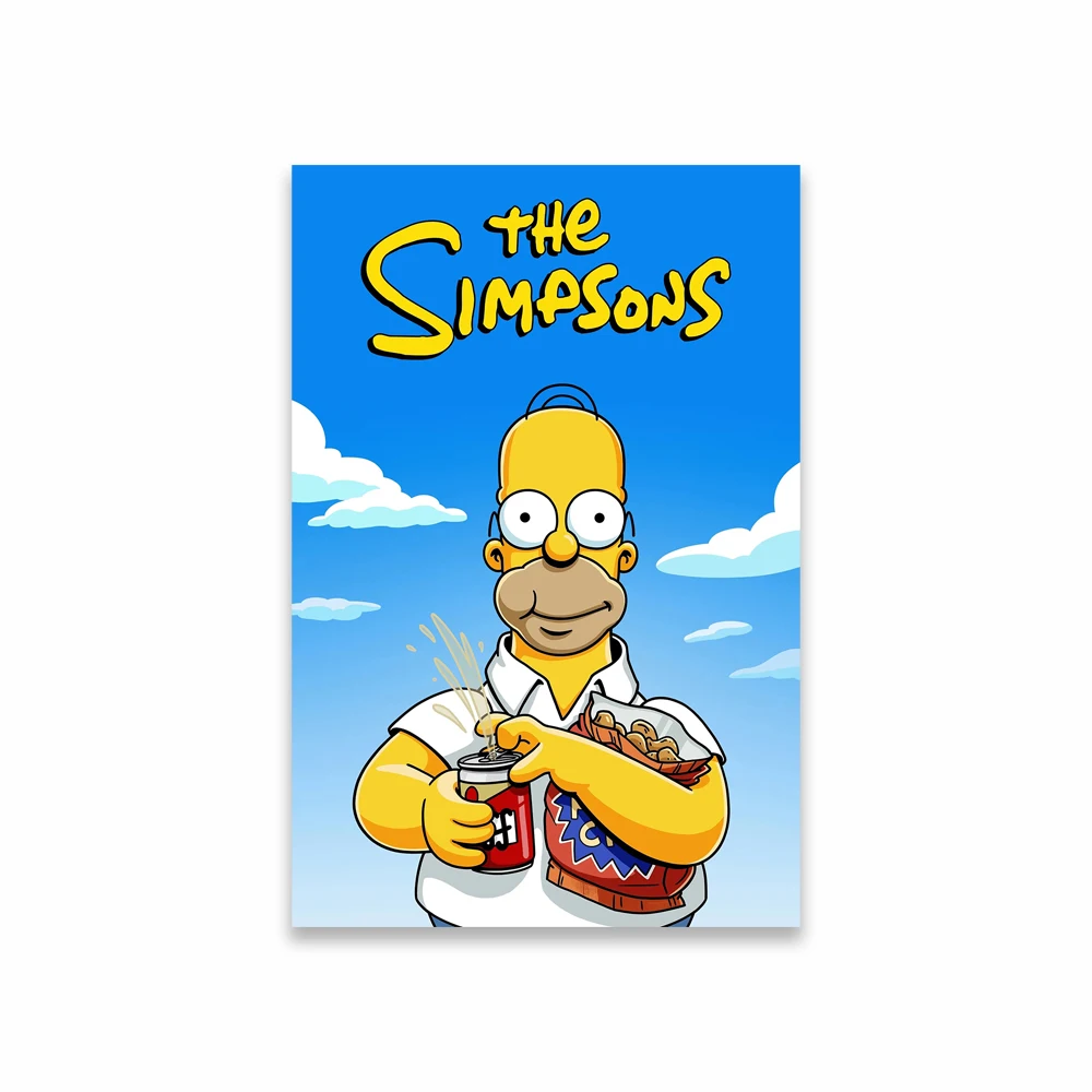 

Плакат Симпсоны Hot Toys