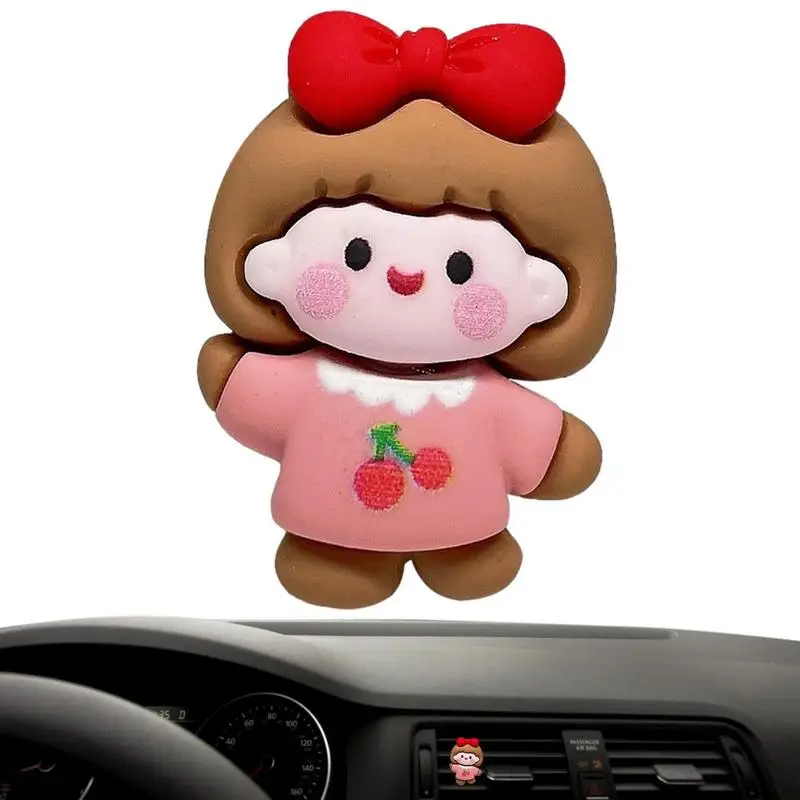 

Car Air Vent Clips Decoration Little Girl Boy Cartoon Resin Air Vent Clips Decorative Air Vent Clip Cute Car Interior