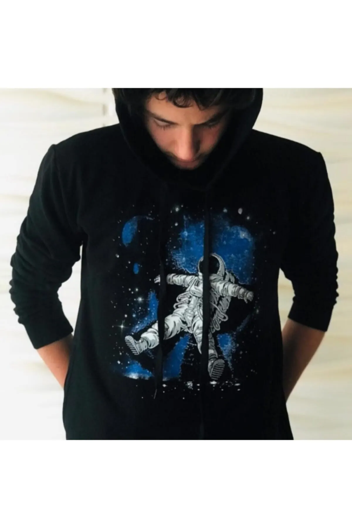 

Женская толстовка с капюшоном с принтом астронавта, модные всесезонные новые дизайнерские пуловеры, флисовые толстовки