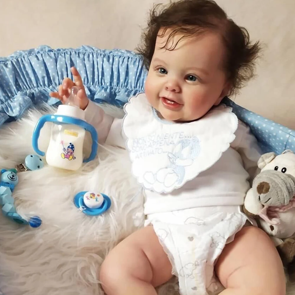 

Кукла реборн силиконовая, 50/60 см, два варианта