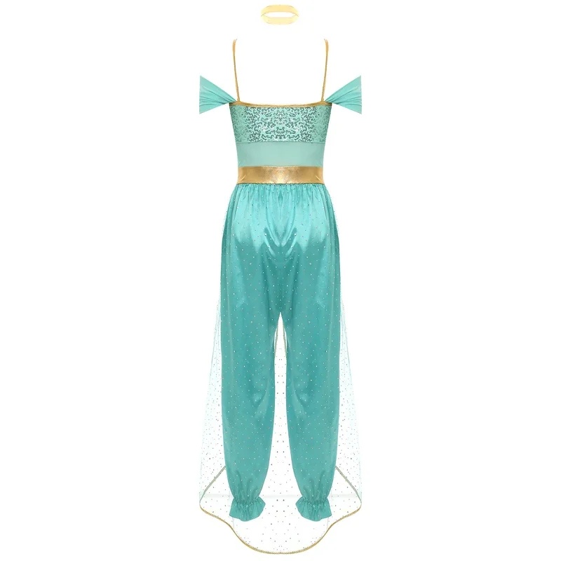 Женский комбинезон для танца живота тематическая вечеринка арабская принцесса