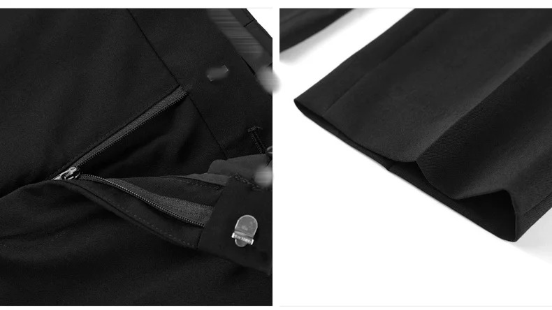 Мужские черные повседневные брюки Cut the Tag off. осенние новые костюмные Bygab3x.