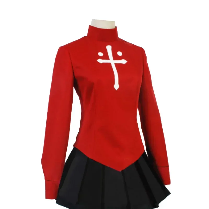 Аниме 《Fate/stay Night》Косплей Тосака Рин Костюм