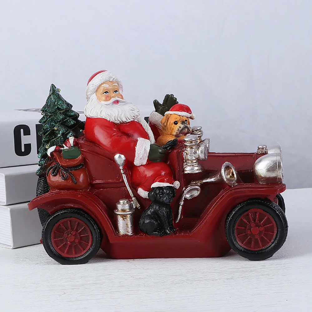 

Santa Claus Decorations Christmas Decoration Christmas Gift Resin Material Variety of Options European Style Exempt from Postage