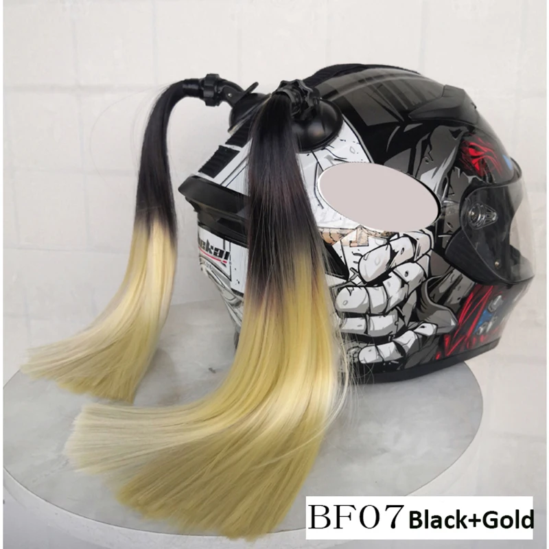 Модные детские косички для мотоциклетного шлема сделай сам 2 шт./компл. женские