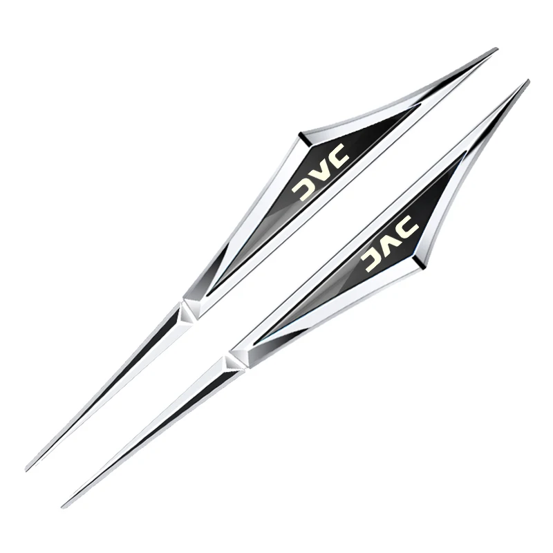 

Набор Автомобильных Наклеек Из 2 Аксессуаров Из Металлического Сплава Для Седана Jac Nk J4 J5 J7 SEI JS3 JS4 JS2 KN KR1 QX RE...