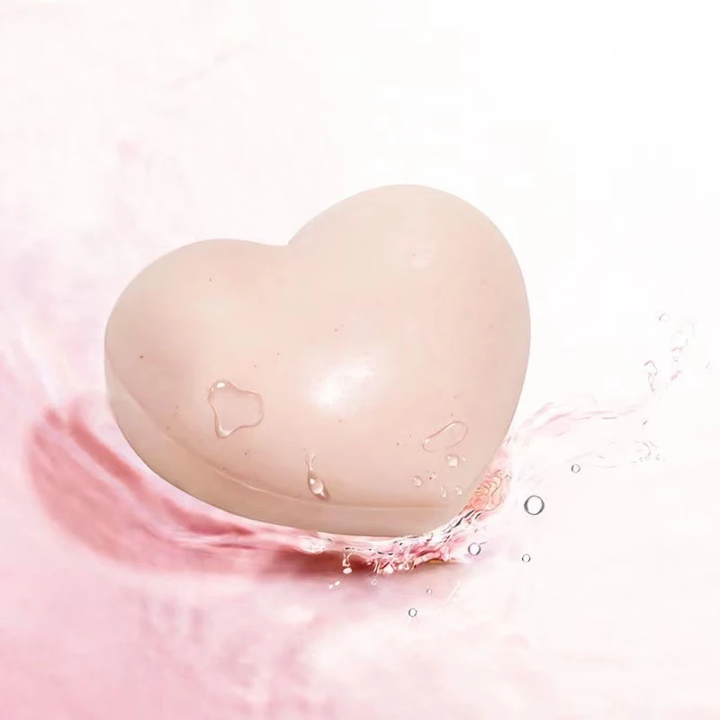 

Полипропиленовое Персиковое розовое нежное мыло в форме сердца для удаления клещей ручное мыло для красоты ягодиц частные детали ручное мы...