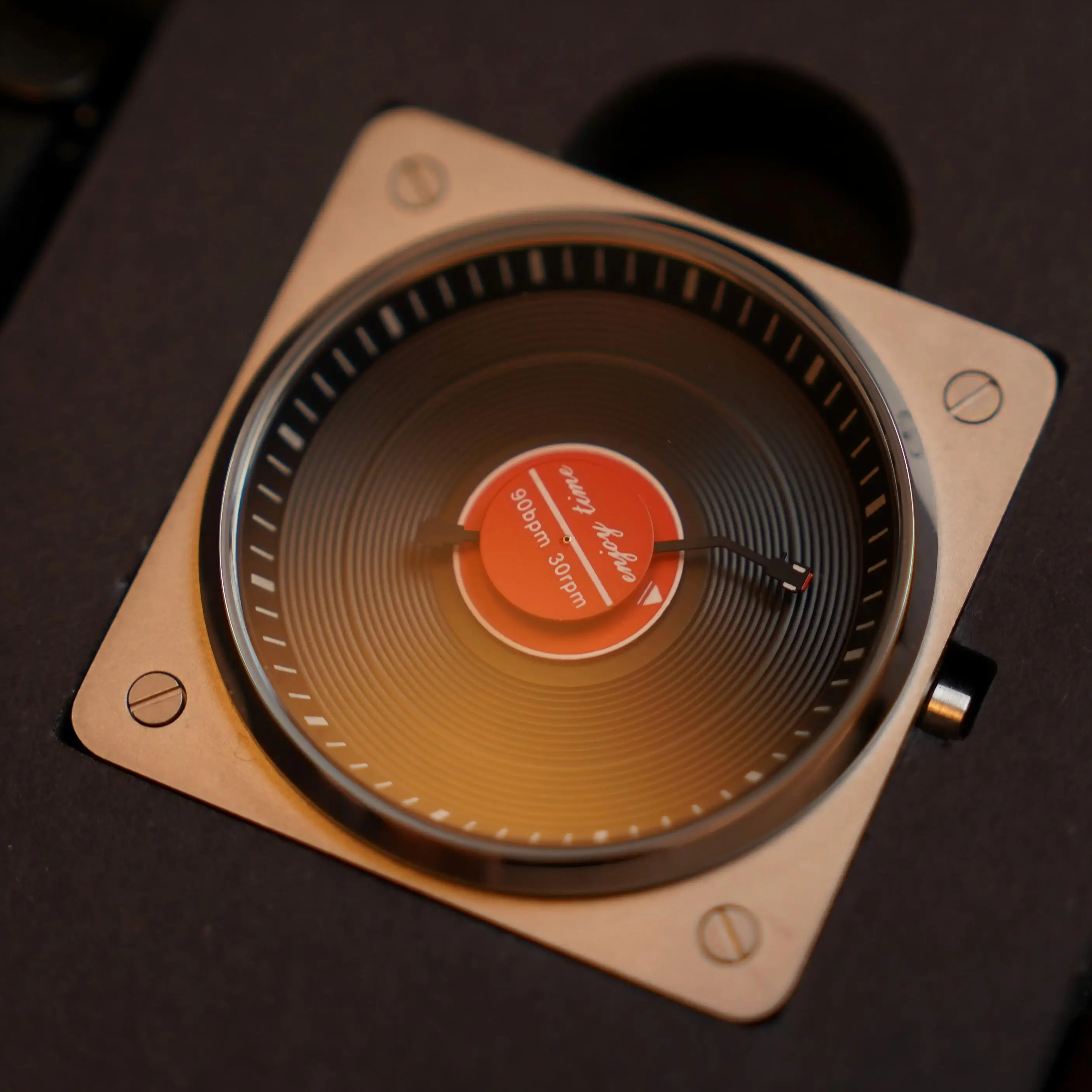 Фото Мужские кварцевые часы SKU Vinyl Record, ретро-часы, винтажные классические дизайнерские часы класса люкс, подарок, светящиеся наручные часы №1