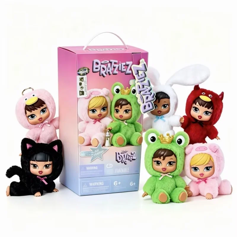 Фото Коллекционные куклы Bratz Iconz: серия Blind Box, Mystery Box, брелок-подвеска для рюкзака, коллекционное украшение, игрушка, подарок на день рождения №2