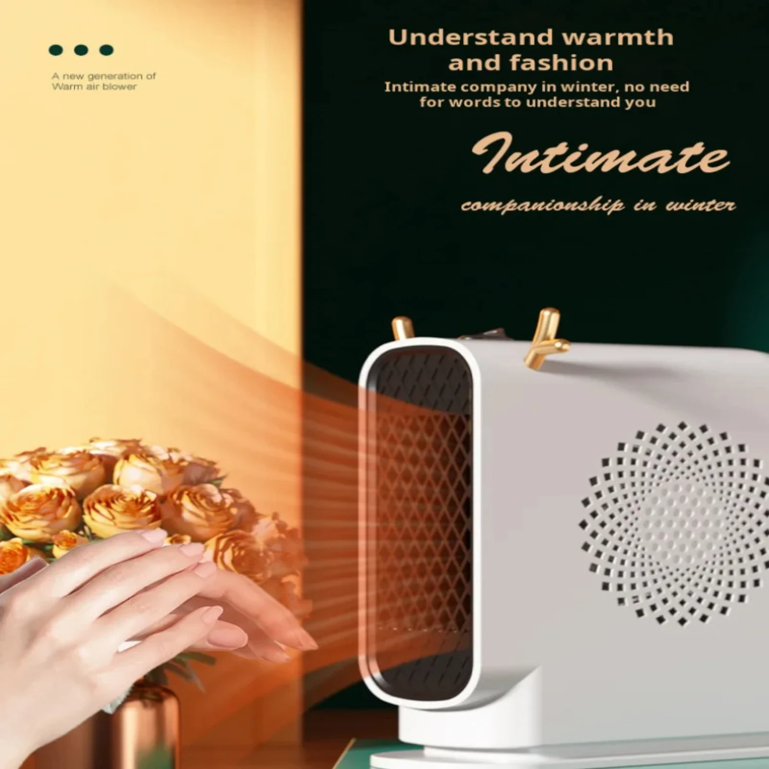 Академический радиатор электрический горячий вентилятор настольный для