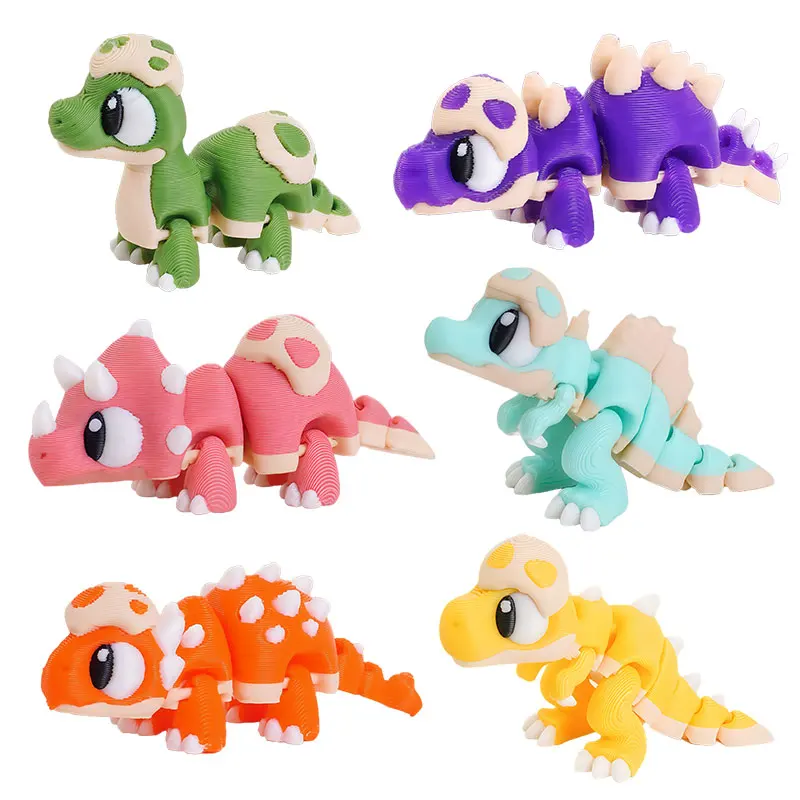 

Мини-динозавры с 3D принтом