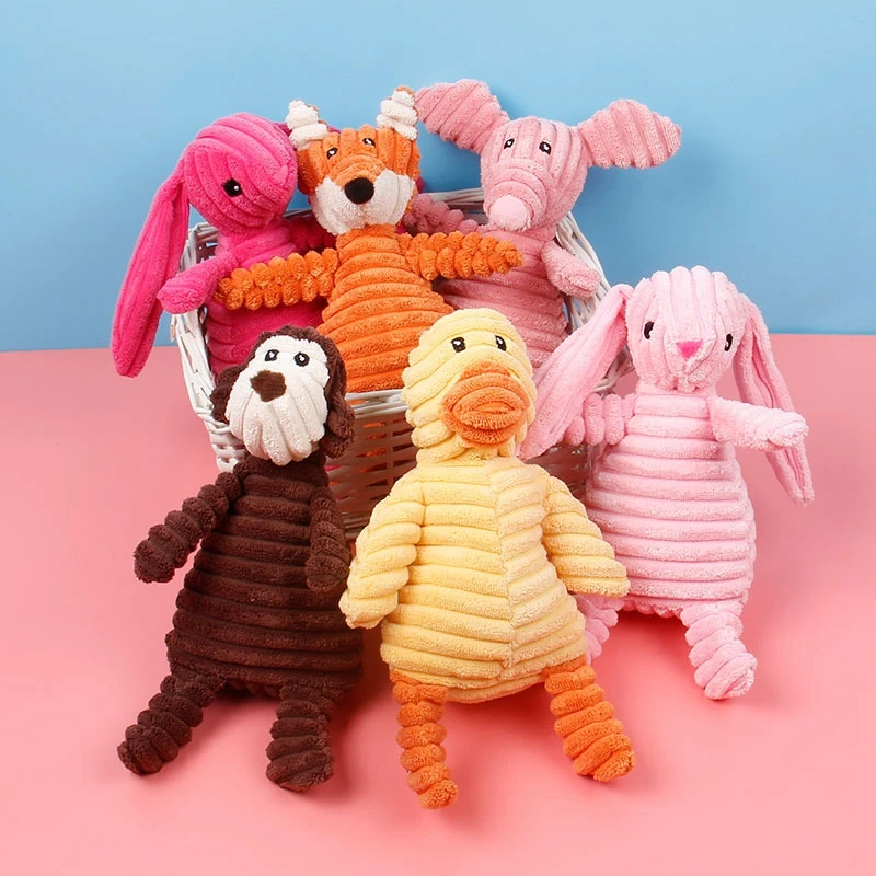 

Interactive Dog Toys for Small Large Dogs Animal Plush Toy Dog Cat Pet Toy Chew Pet Toys Training Dog Accessories