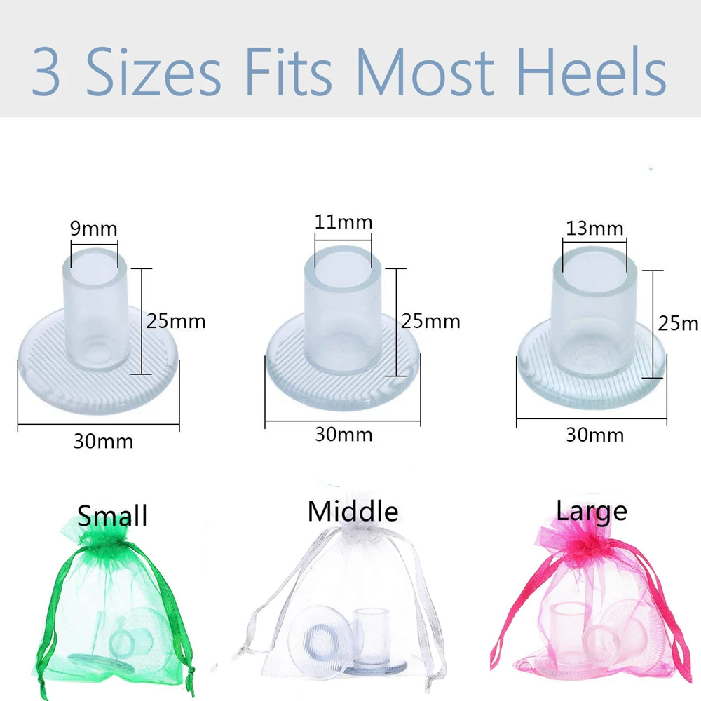 Aohaolee 25 пар защитных пяток чехол для латинских танцев на шпильках стопоры пятки