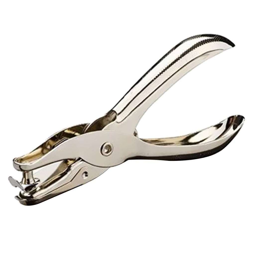 

3mm/6mm Single Hole Punch Heavy Duty Hole Puncher Portable Hole Edge Banding Punching Plier for Craft Paper Photo Labels