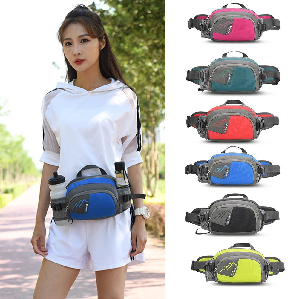 

Universal Sports Belt Bag For Men Women Belt Bag Waterproof Waist Bag Gym Jogging Cycling Running Bag Fanny Pack Belt Waist Pack