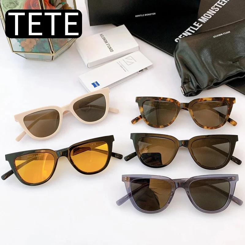 

Gentle Monster Sunglasses For Men Women 2021 Vintage Luxury Brand Designer Trending Products UV400 Acetate TETE GM Sun Glasses