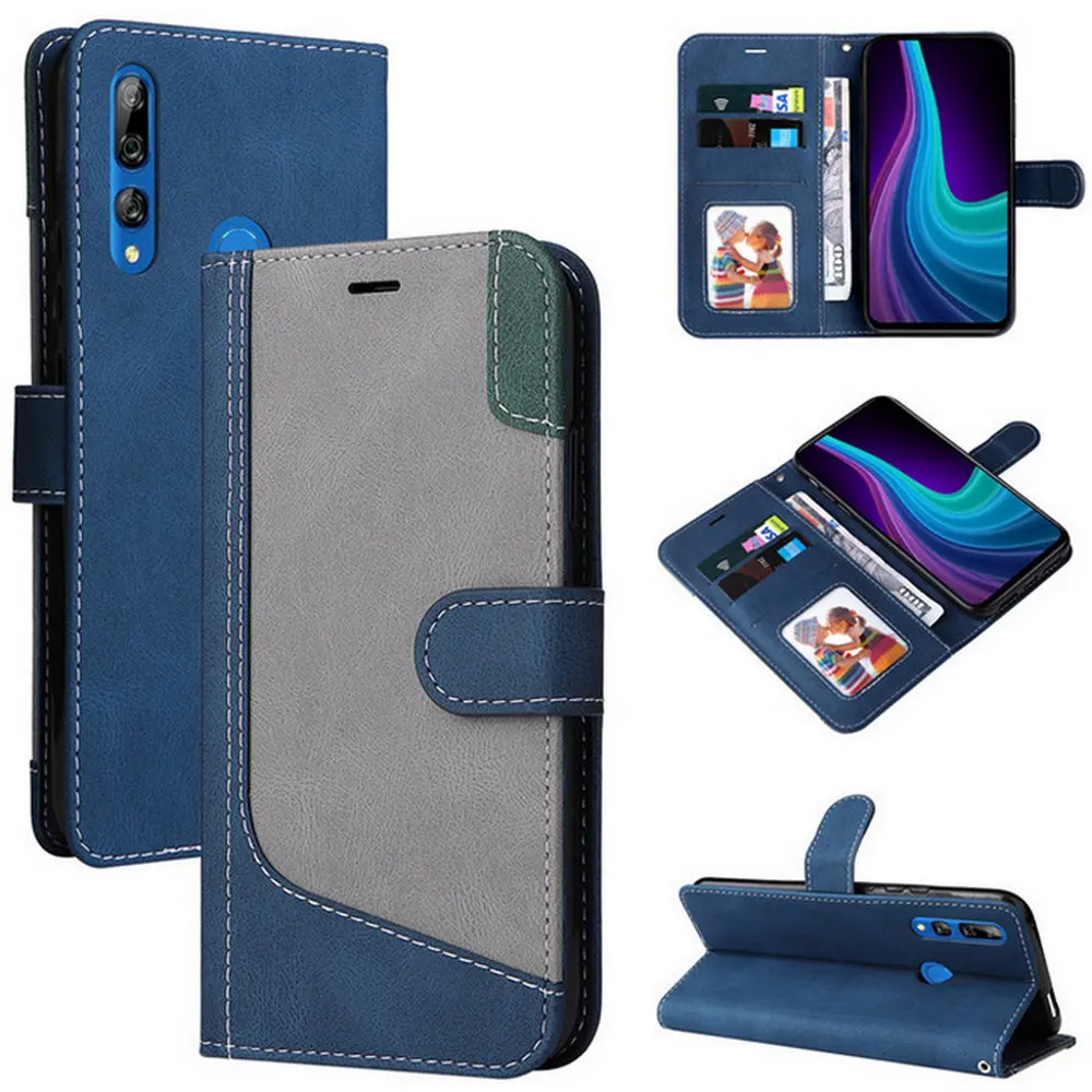 

Honor 9X Premium Flip Case for Huawei Honor 9X Pro Luxury Leather Texture Wallet Magnetic Business Cover Honor 9X 9 X Funda