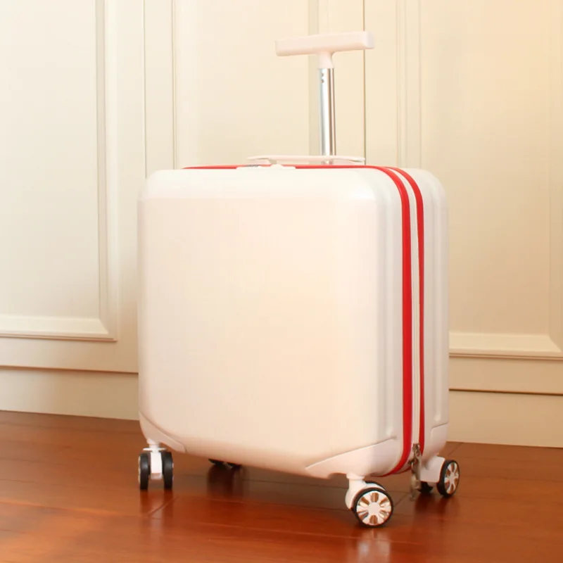 

2022 New Men And Women 18Inch Password Universal Wheel Travel Suitcase