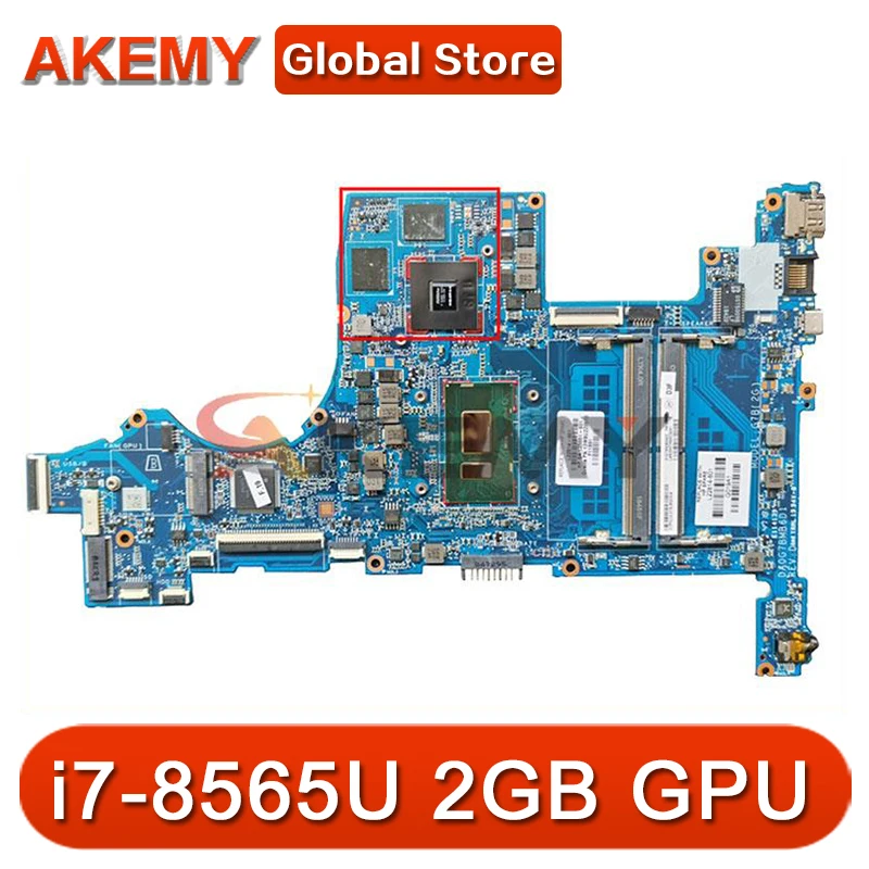 

For HP 15-CS Laptop Motherboard With i7-8565U CPU 2GB GPU DDR4 DA0G7BMB6D1 100% Tested Fast Ship
