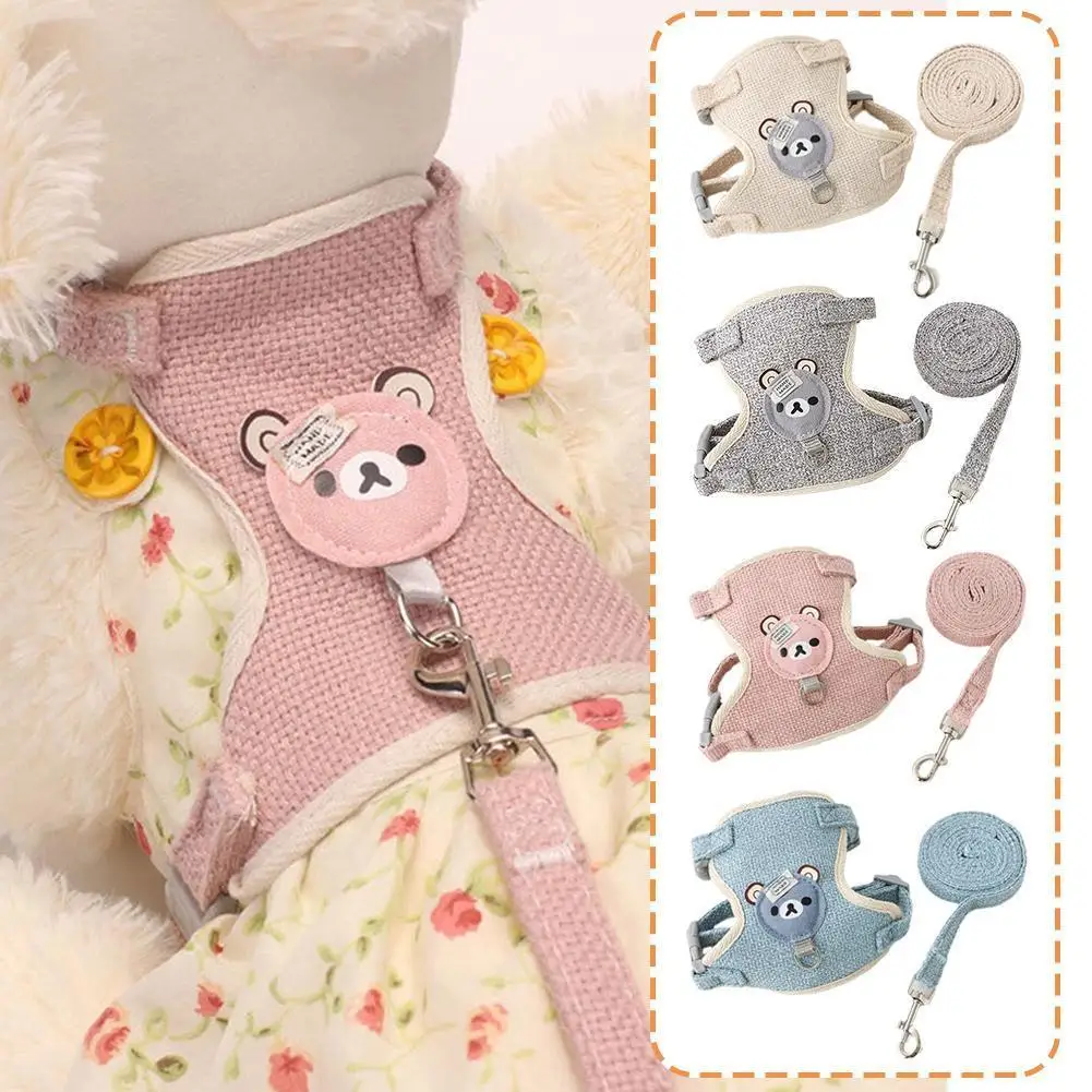 

Pet Chest Strap Vest Type Dog Strap Small Dog Rope Outdoor Reflective And Breathable Dog Traction Rope Dog