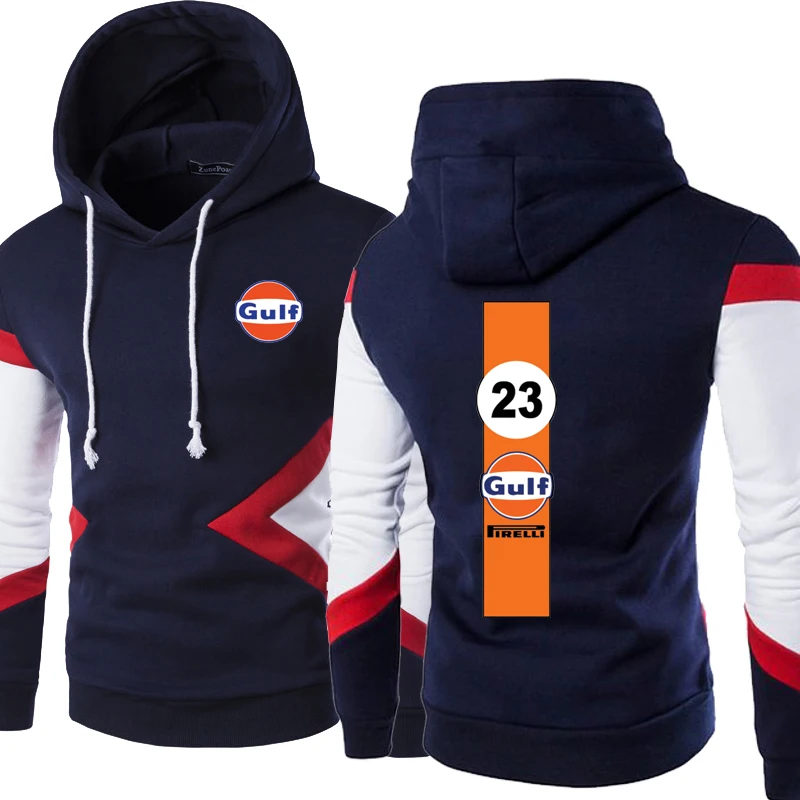 Толстовка мужская с капюшоном Модный свитшот логотипом перво хлопковый пуловер