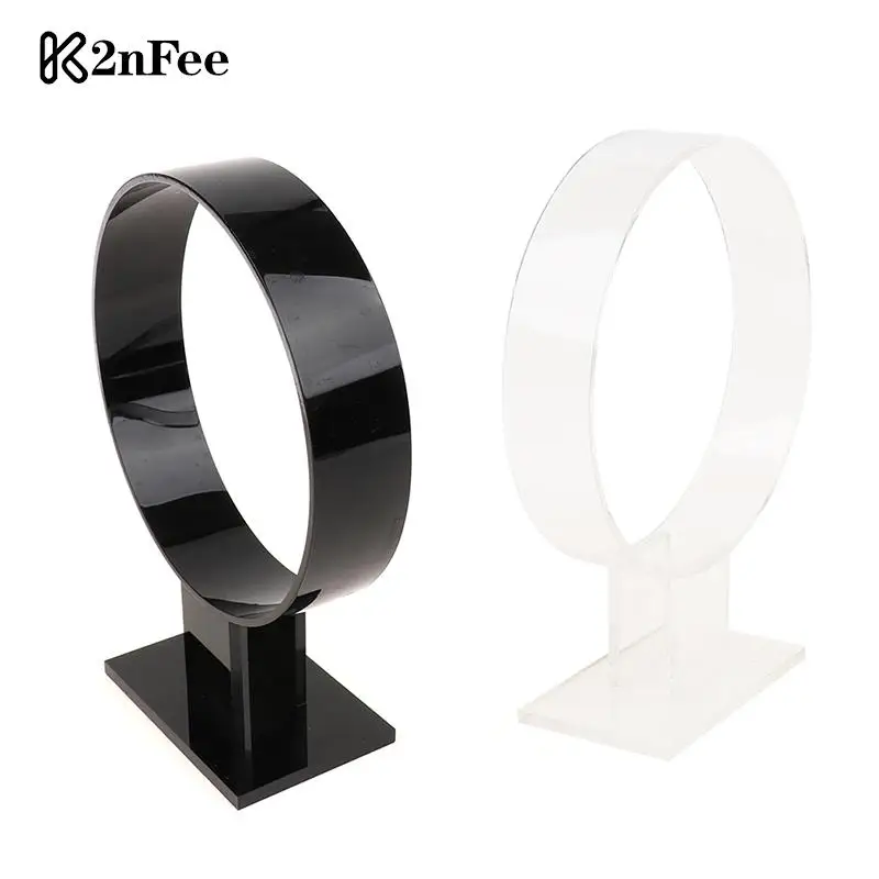 Acrylic Headband Holder Hair Band Headgear Display Stand Hair Accessories Black Jewelry Holder Household Storage Display Stand