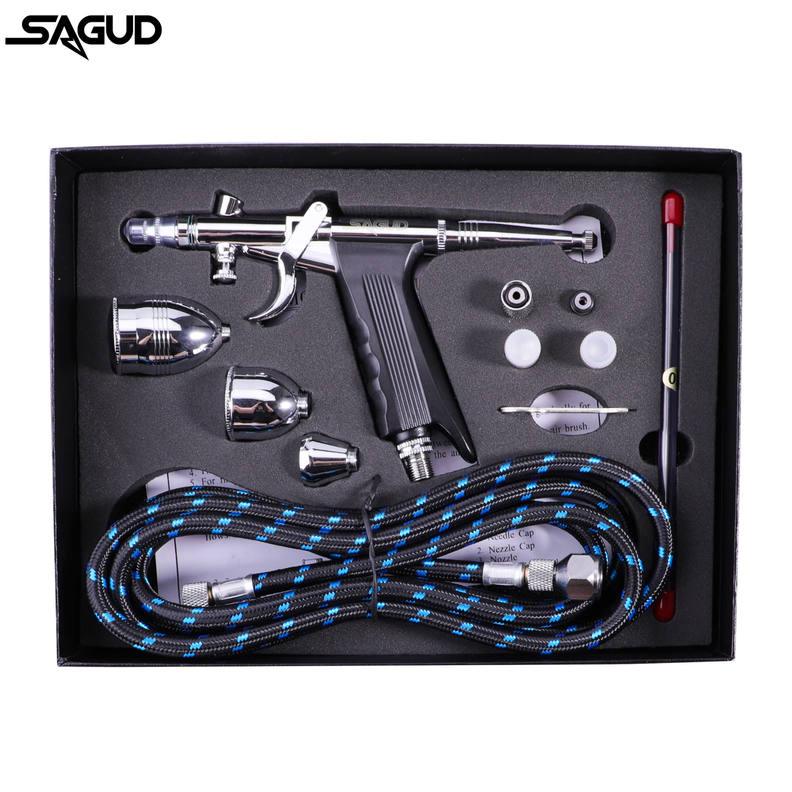 

SAGUD Аэрограф 0,3/0,5/0,8 мм