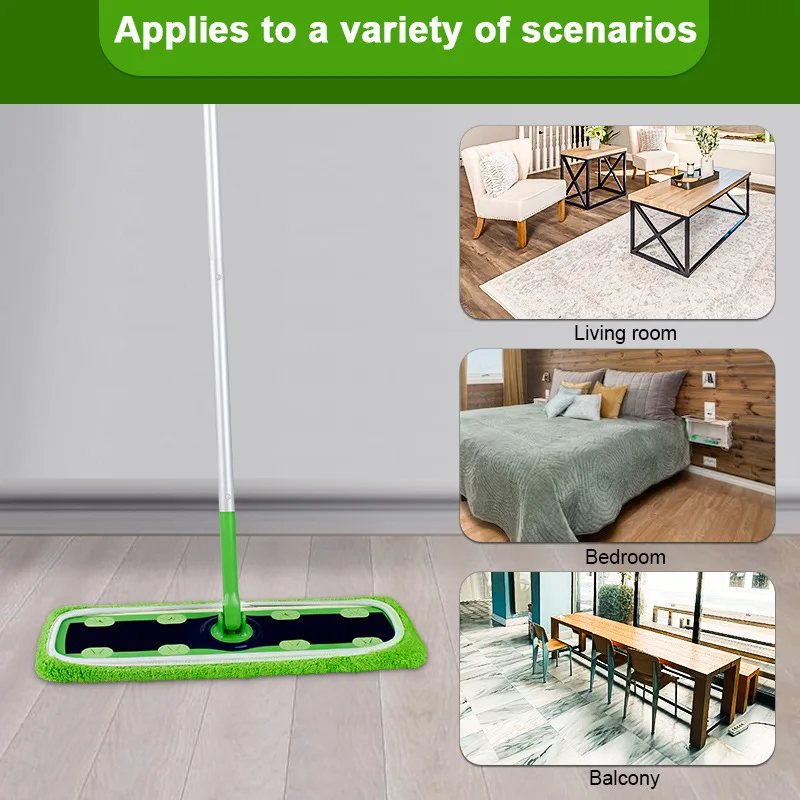 Фото Моющиеся накладки для швабры Swiffer Sweeper XL, многоразовые накладки для швабры для сухой и влажной уборки деревянного пола, 1 шт. №4