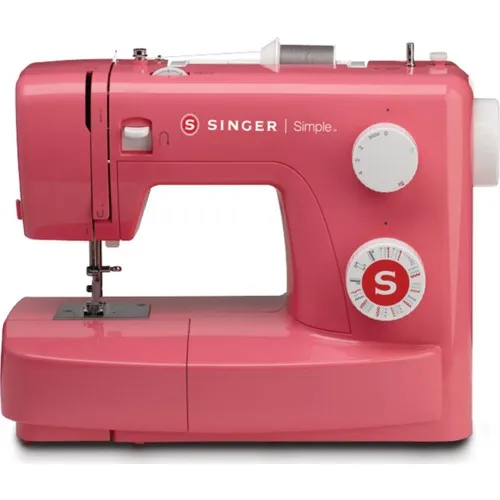 

SINGER Simple Sewing Machine (3223) Overlock Hemming and 23 more Built In Stitches 4 Step Button and Buttonholes Easy to Use