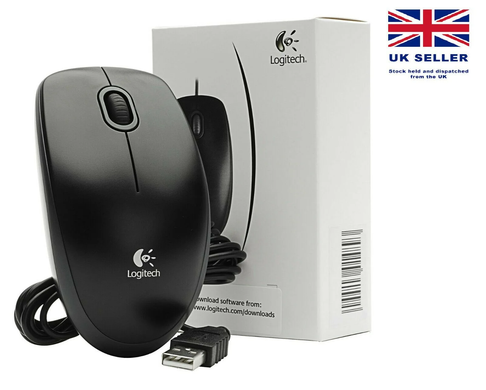 

Business office USB B100 optical mouse