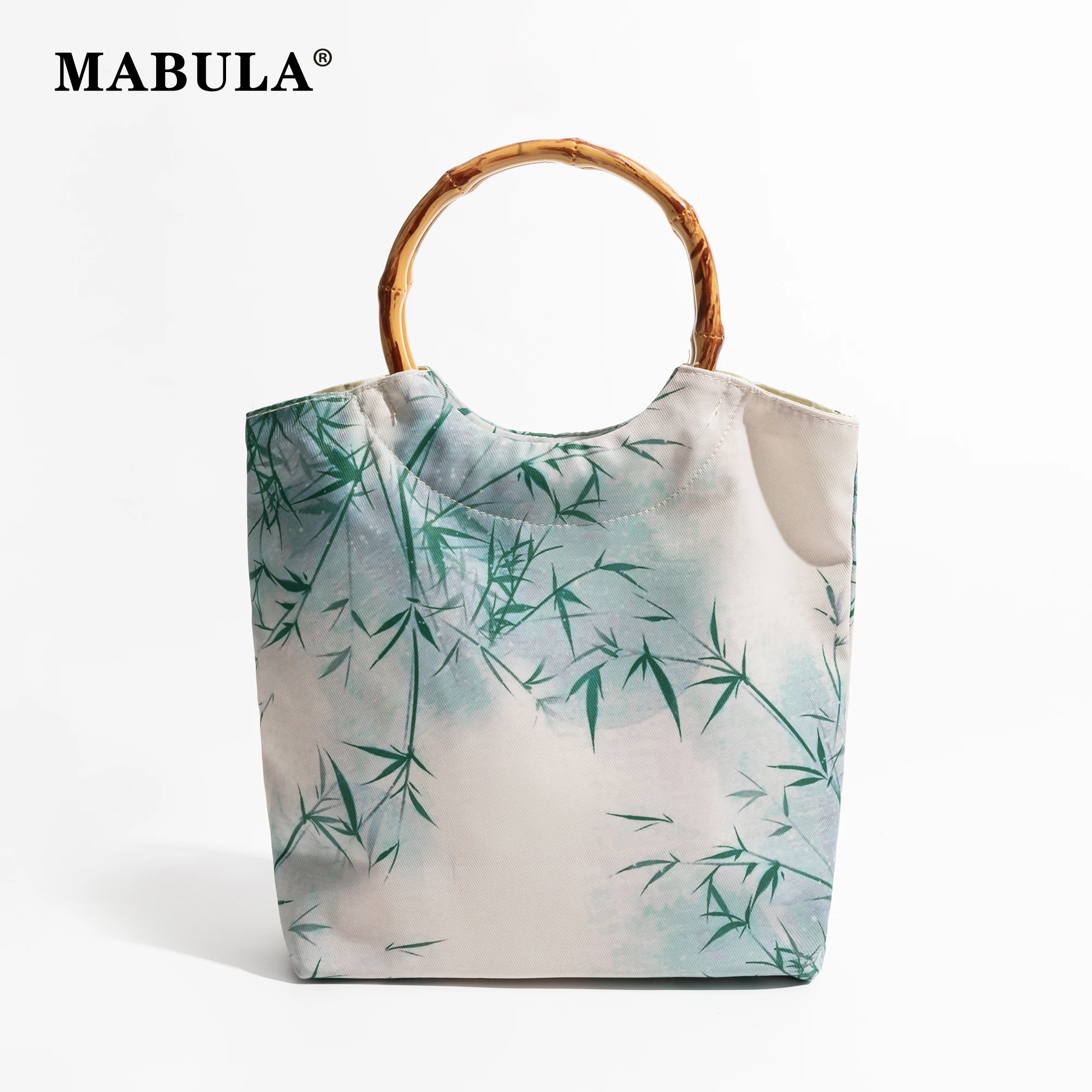 Новая женская Хлопковая Сумка MABULA в китайском стиле летняя повседневная модная