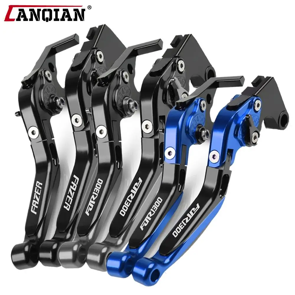 Ручки сцепления и тормоза For YAMAHA FZ FZ1 FZ6 FAZER 16 600 FZ6S/FZ6N 700 FZX700 FJR1300 FJR 1300 FZ8 регулируемые, складные и выдвижные.