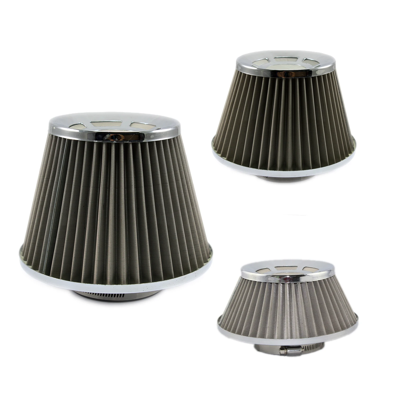 

Универсальный воздушный фильтр из нержавеющей стали, 76 мм, 3 дюйма