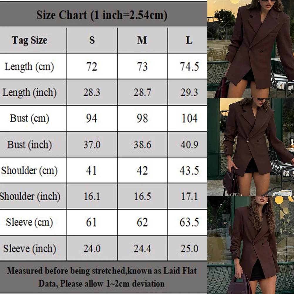 Женский осенний пиджак с длинным рукавом и пуговицами на манжетах тонкий высокой