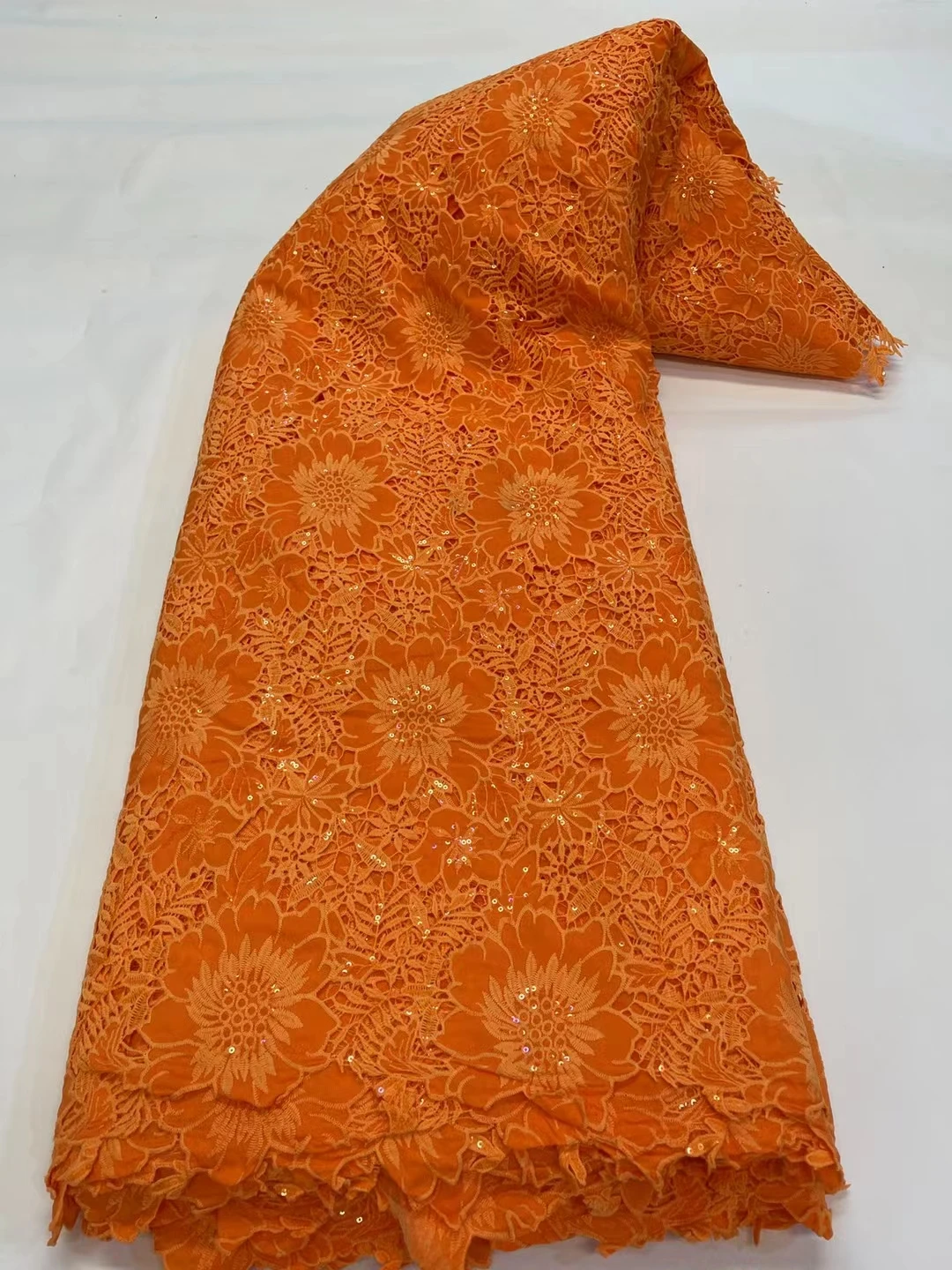 Горячая Распродажа последняя мода Африканское вышитое Сетчатое кружево с