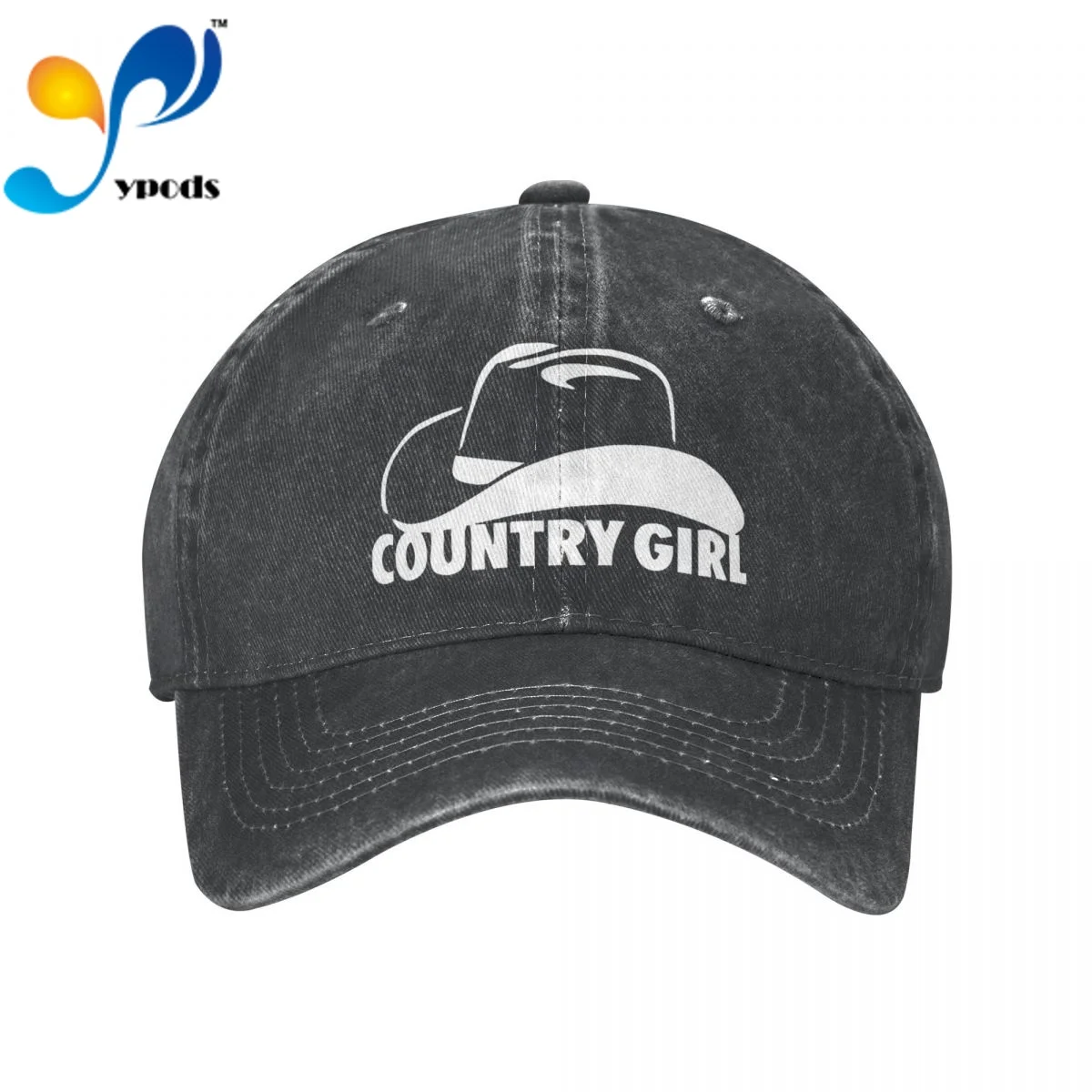 

New Brand Anime Country Girl Snapback Cap Cotton Baseball Cap Men Women Hip Hop Dad Hat Trucker